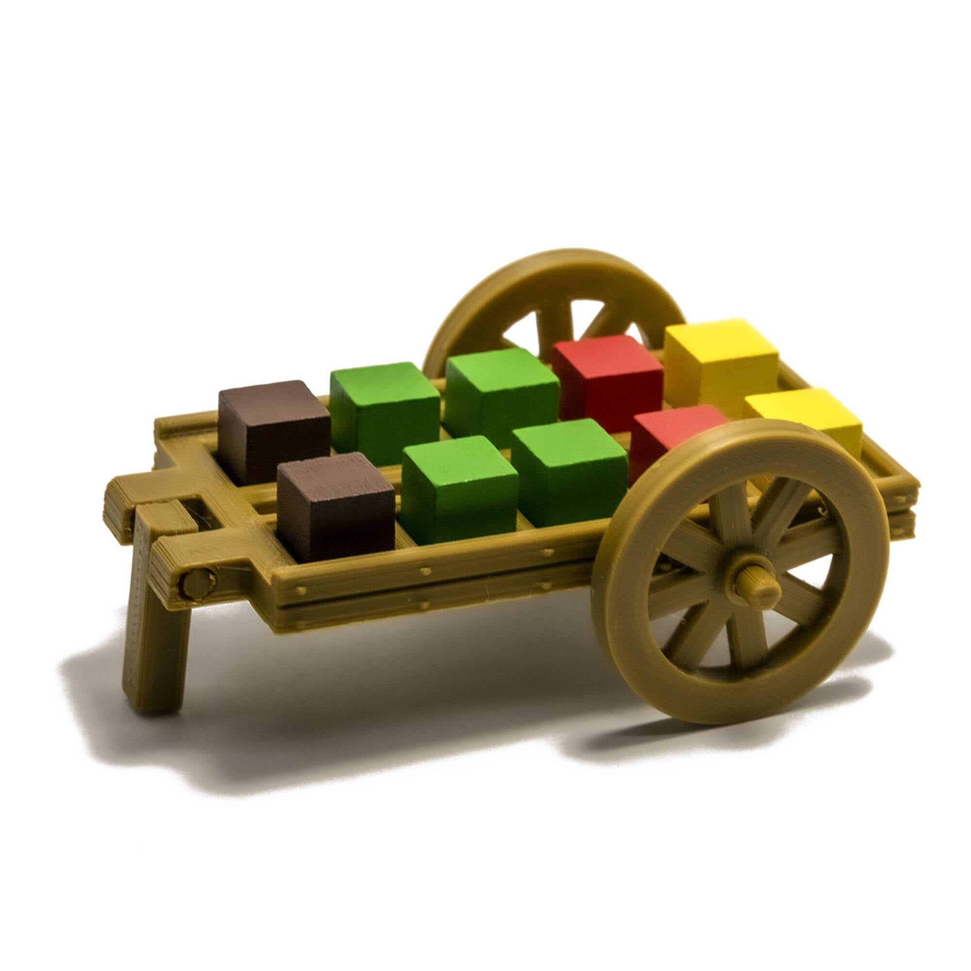Trading Wagon Resource Holder for Board Games for upgrading board games, tabletop and other DnD games