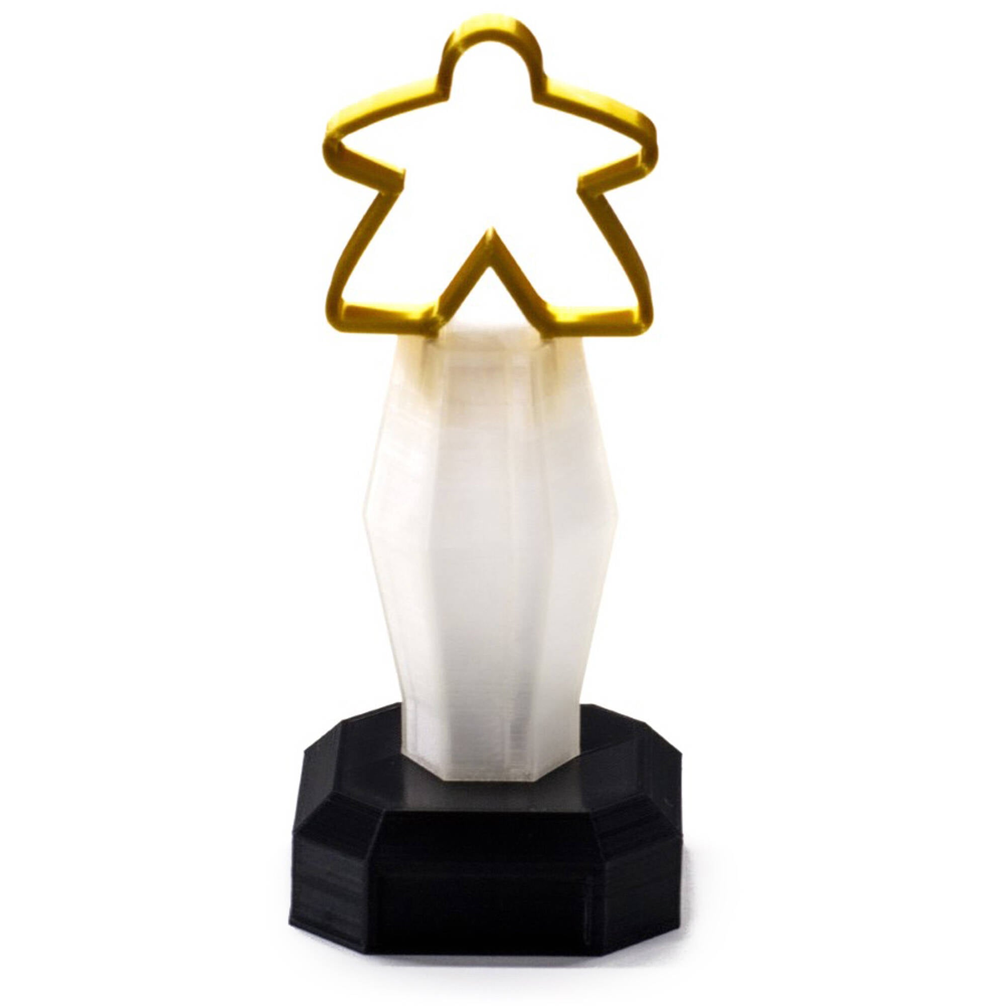 Trophy Golden Meeple for upgrading board games, tabletop and other DnD games
