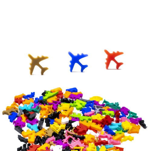 Airplane Meeple Tokens for upgrading board games, tabletop and other DnD games