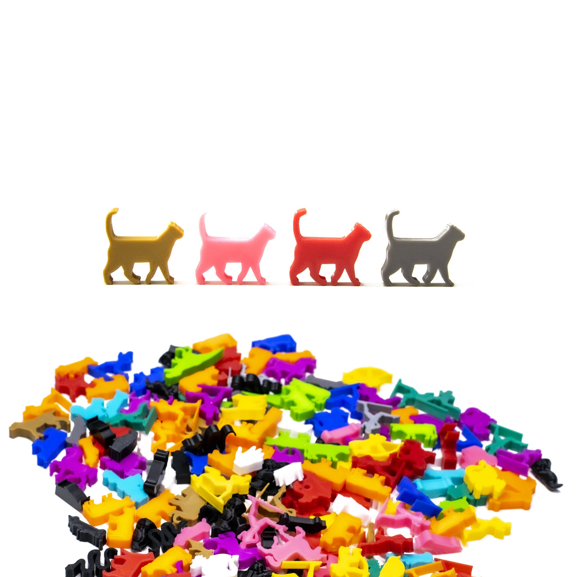 Cat Meeple for upgrading board games, tabletop and other DnD games