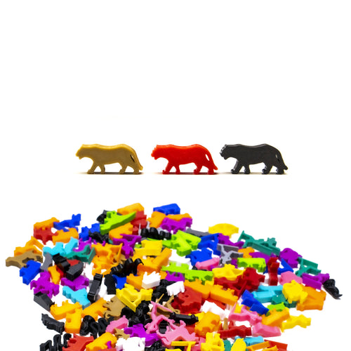 Tiger Meeple Figures for upgrading board games, tabletop and other DnD games