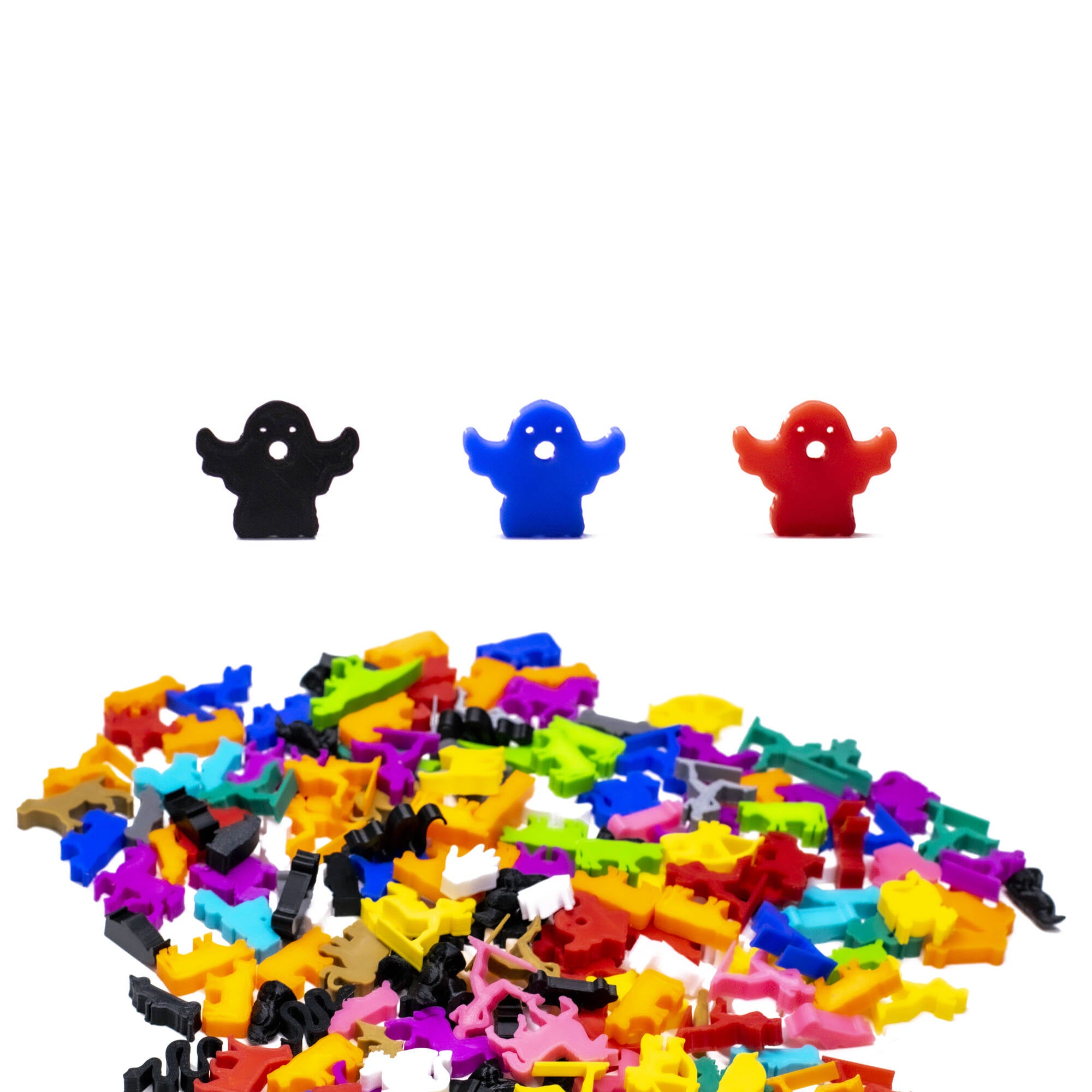 Ghost Meeple Figures for upgrading board games, tabletop and other DnD games