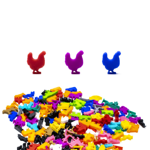 Chicken Meeple for upgrading board games, tabletop and other DnD games