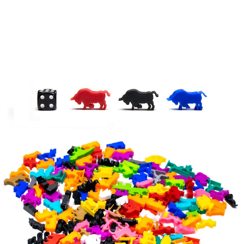 Bull Meeple for upgrading board games, tabletop and other DnD games