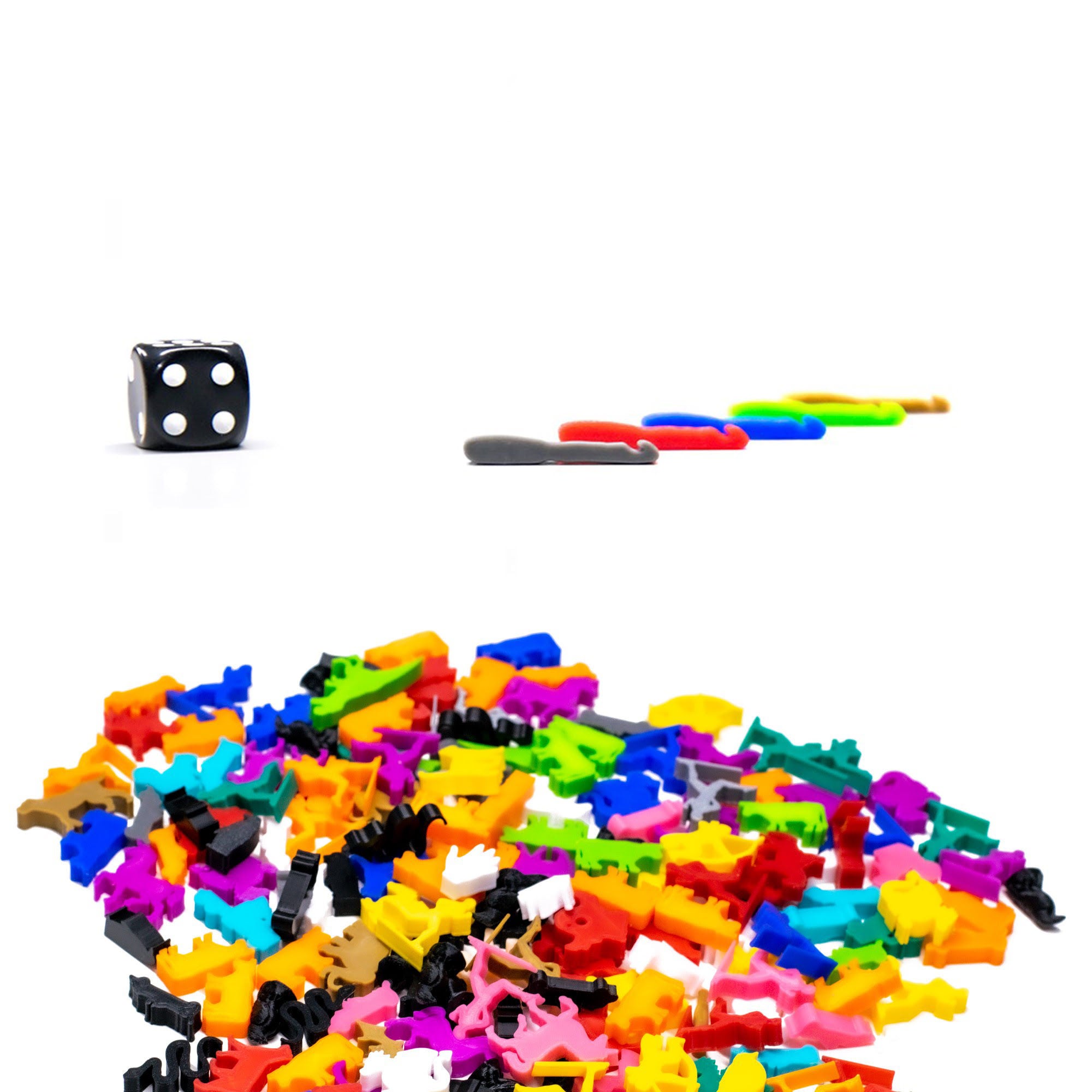 Crochet Hook Meeple for upgrading board games, tabletop and other DnD games