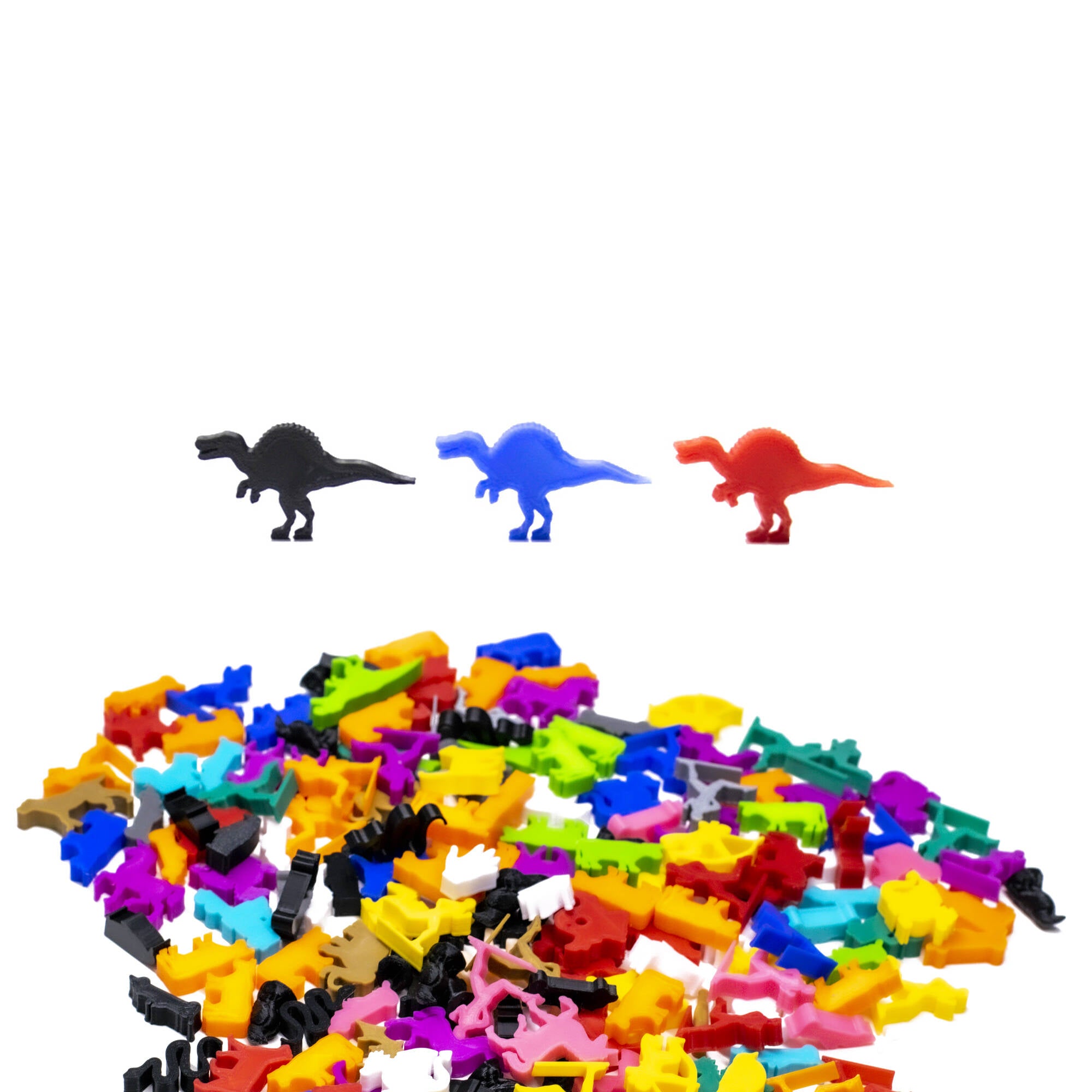 Spinosaurus Dino Meeple Figures for upgrading board games, tabletop and other DnD games