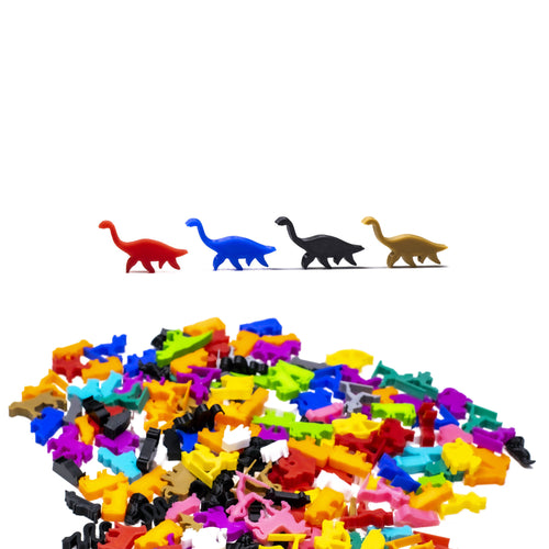 Plesiosaur Dinosaur Meeple Figures for upgrading board games, tabletop and other DnD games