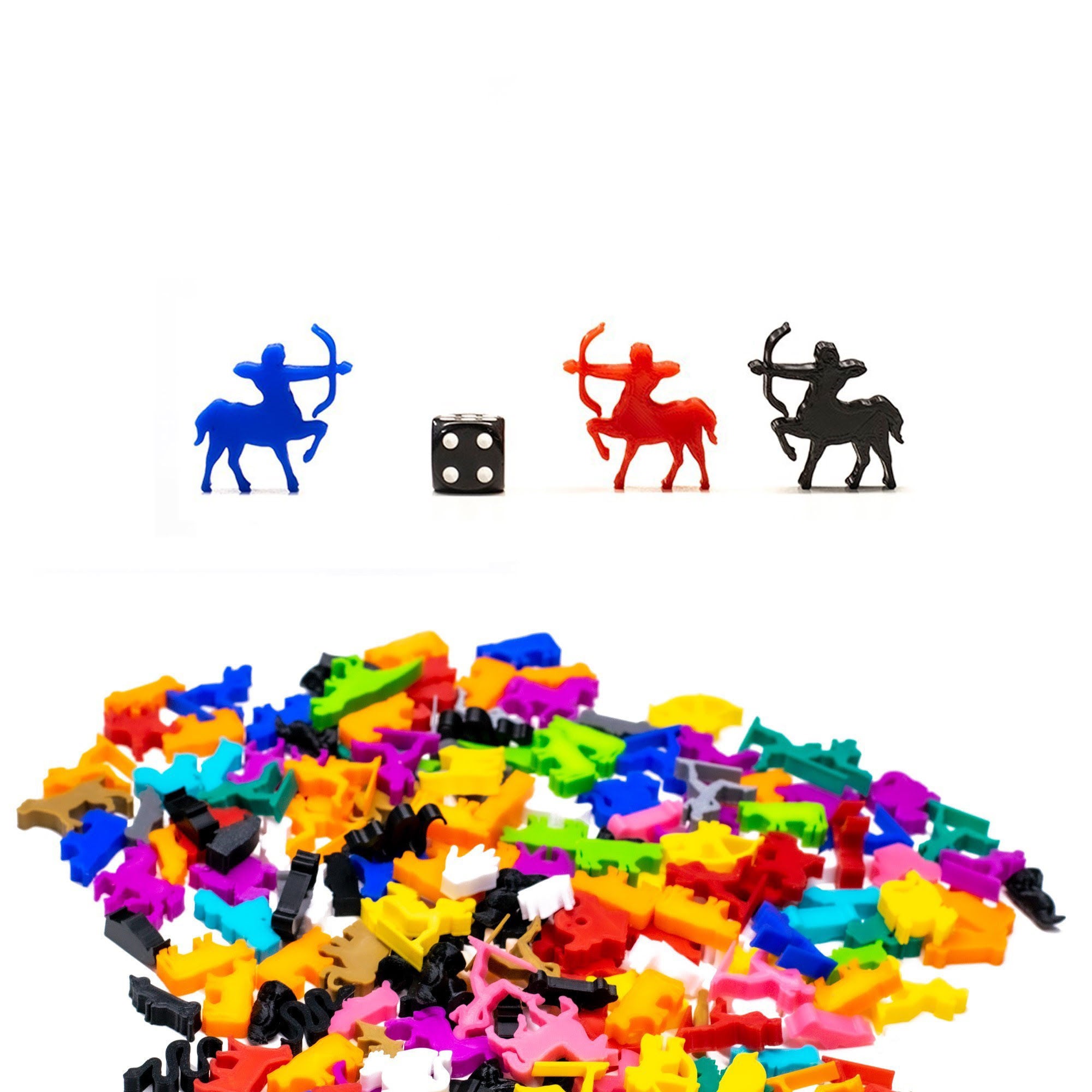 Centaur Meeple for upgrading board games, tabletop and other DnD games