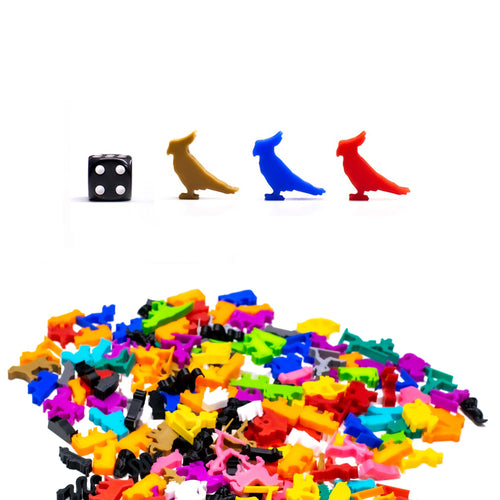 Parrot Meeple for upgrading board games, tabletop and other DnD games