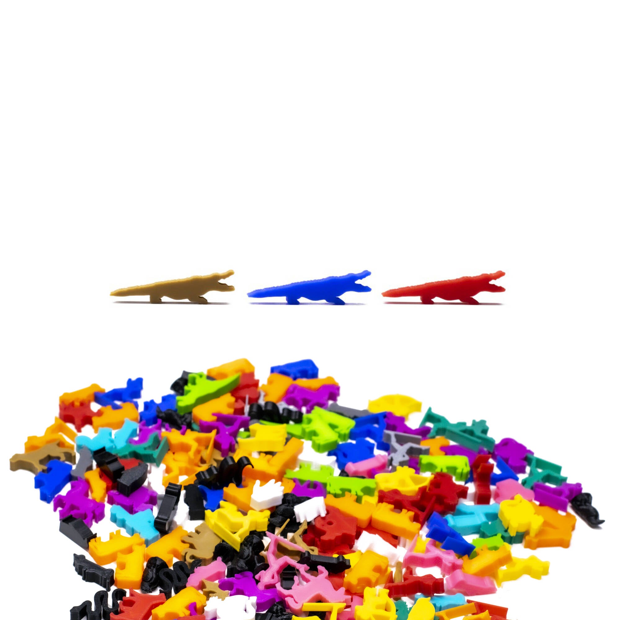 Crocodile Meeple for upgrading board games, tabletop and other DnD games