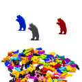 Standing Bear Meeple Figures for upgrading board games, tabletop and other DnD games