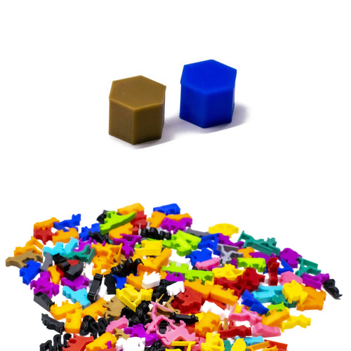 Hexagon 14x12mm for upgrading board games, tabletop and other DnD games