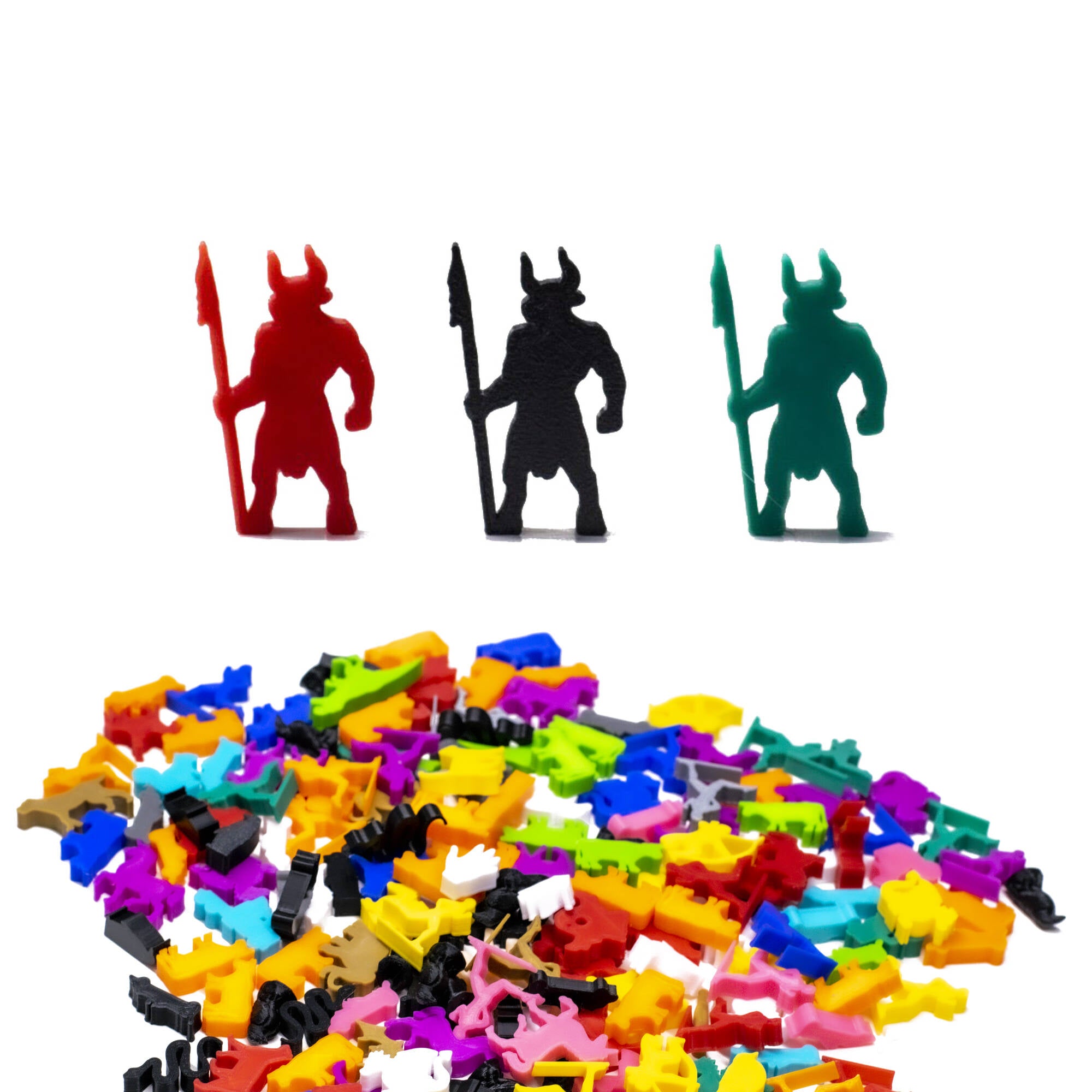 Minotaur Meeple Figures for upgrading board games, tabletop and other DnD games