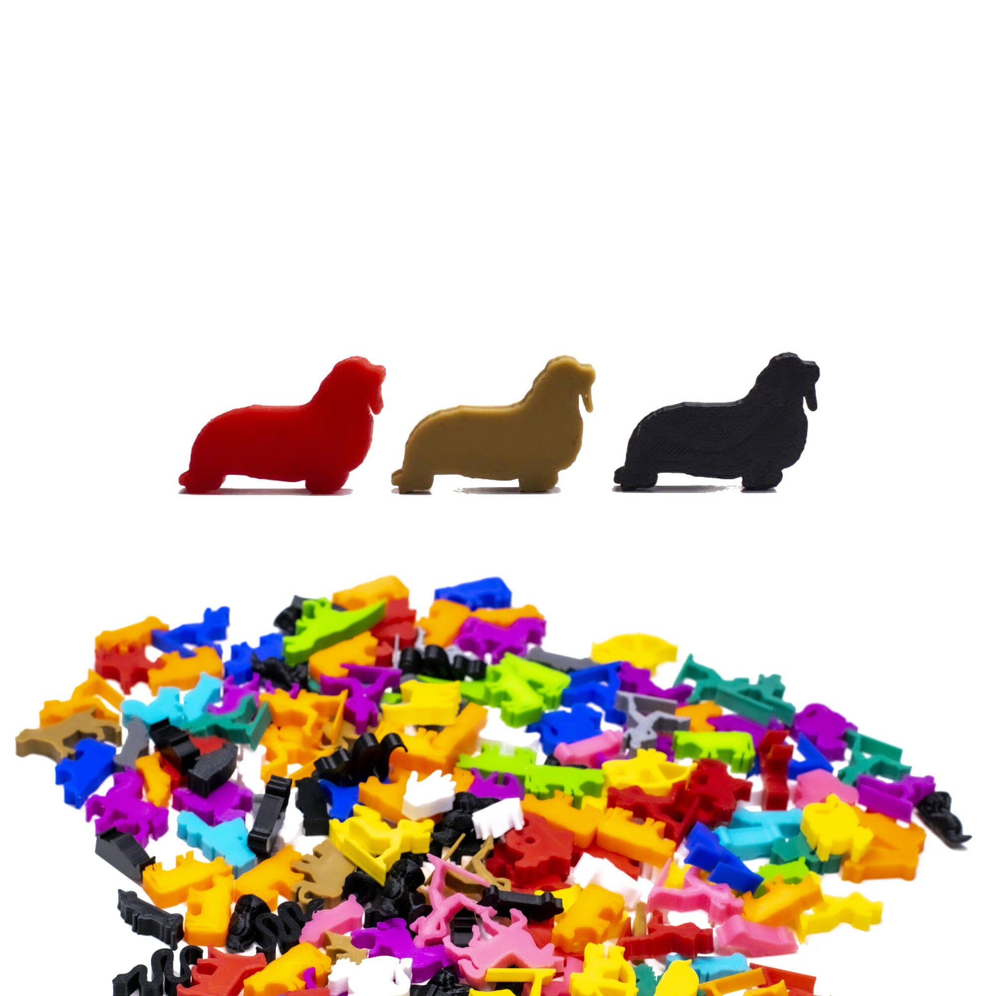 Walrus Meeple Tokens for upgrading board games, tabletop and other DnD games