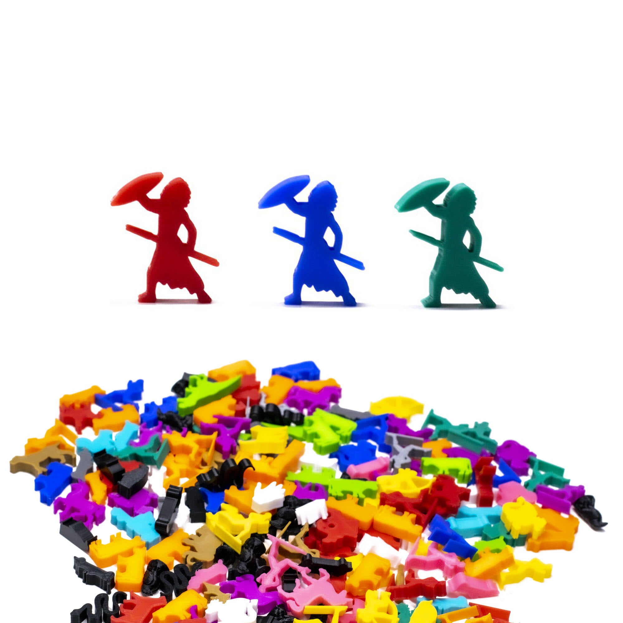 American Indian Meeple for upgrading board games, tabletop and other DnD games