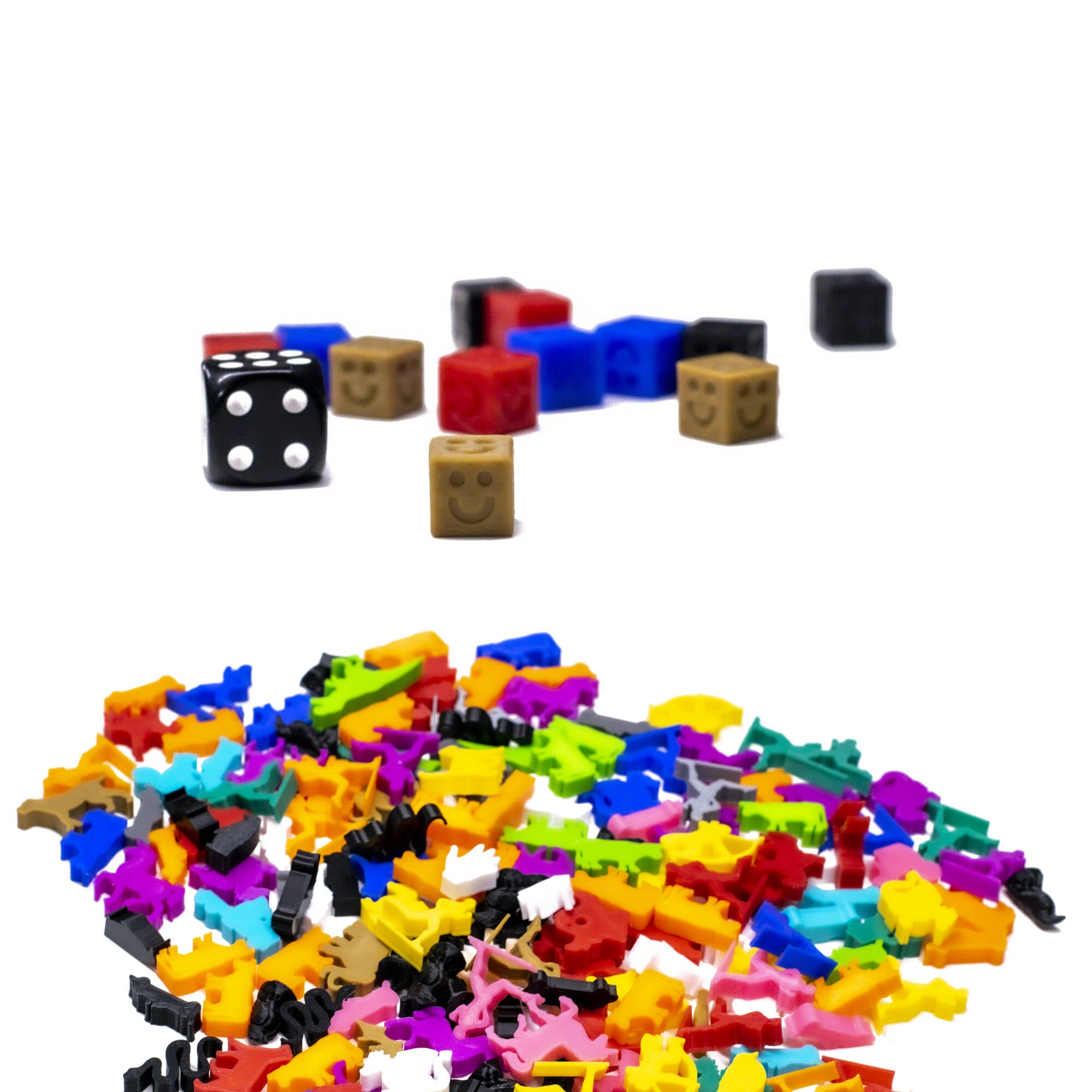 Smiley Cube 9mm - Happy for upgrading board games, tabletop and other DnD games