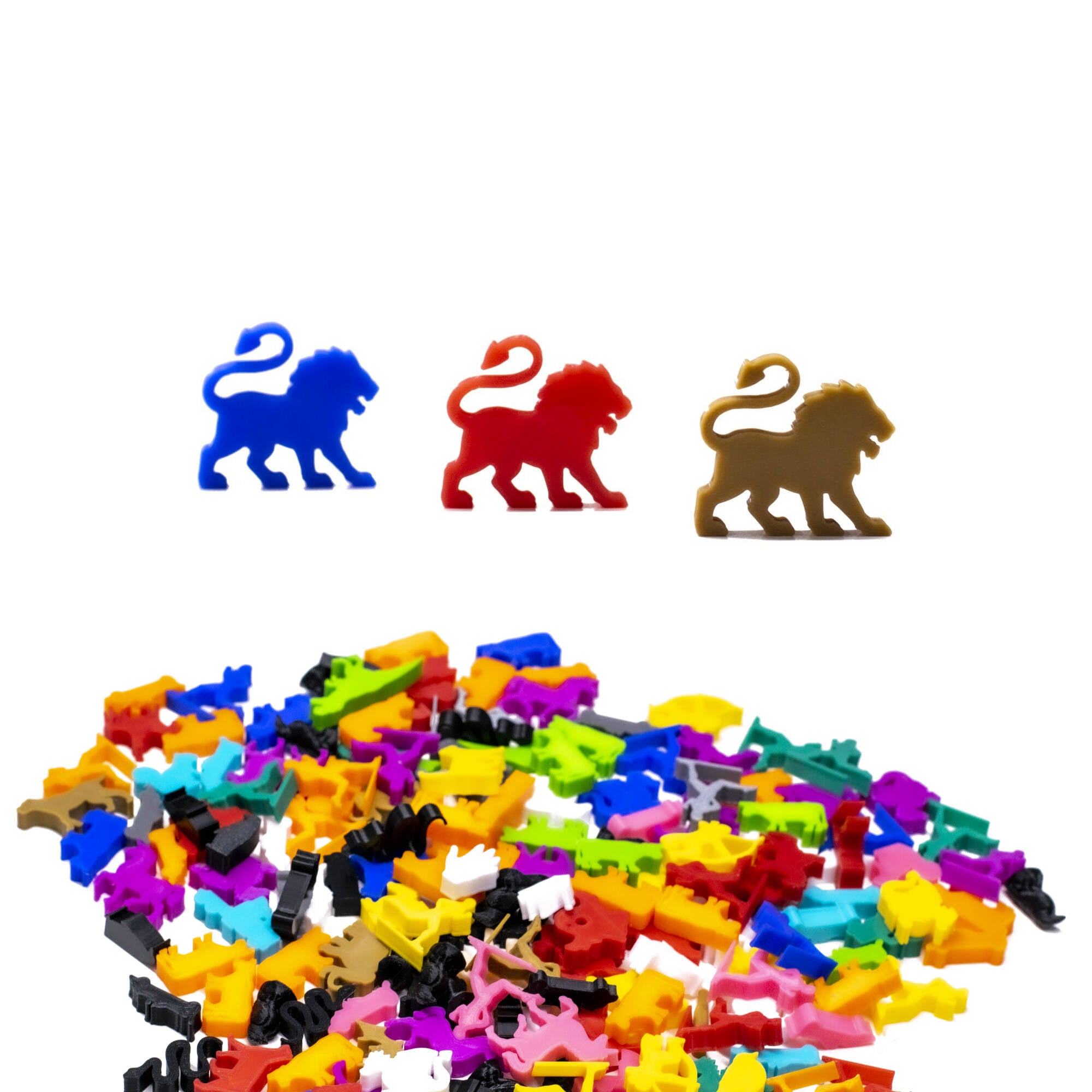 Manticore Meeple Figures for upgrading board games, tabletop and other DnD games