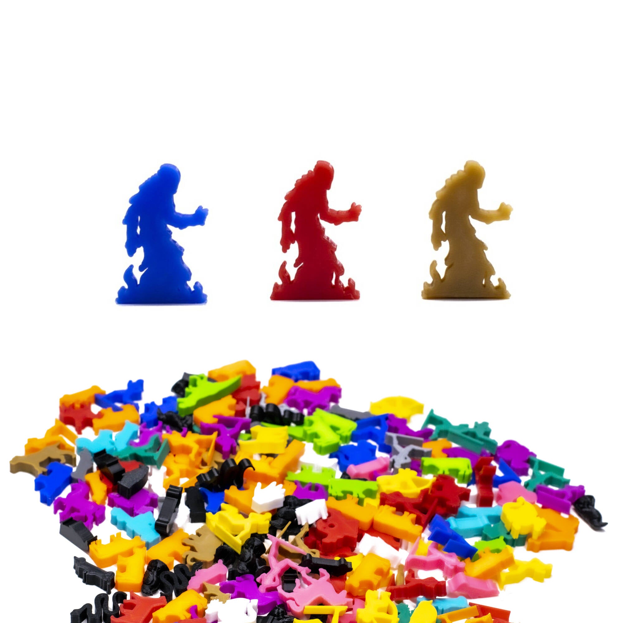 Ash Fiend Meeple for upgrading board games, tabletop and other DnD games