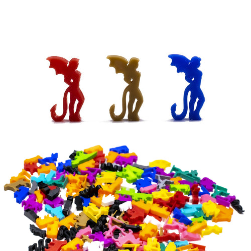 Succubus Meeple Token for upgrading board games, tabletop and other DnD games