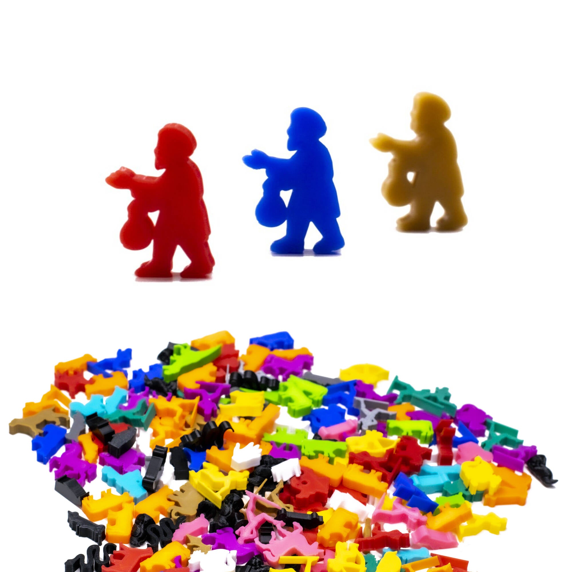 Merchant Trader Meeple Token for upgrading board games, tabletop and other DnD games