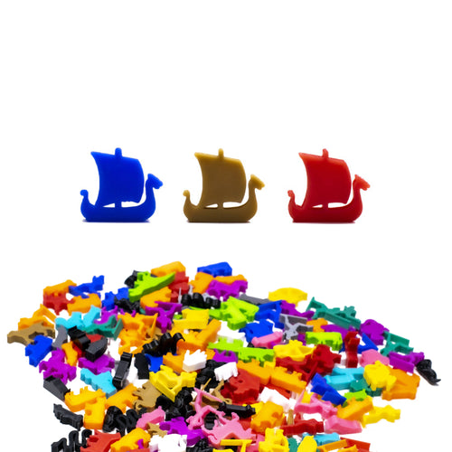 Viking Ship Boat for upgrading board games, tabletop and other DnD games