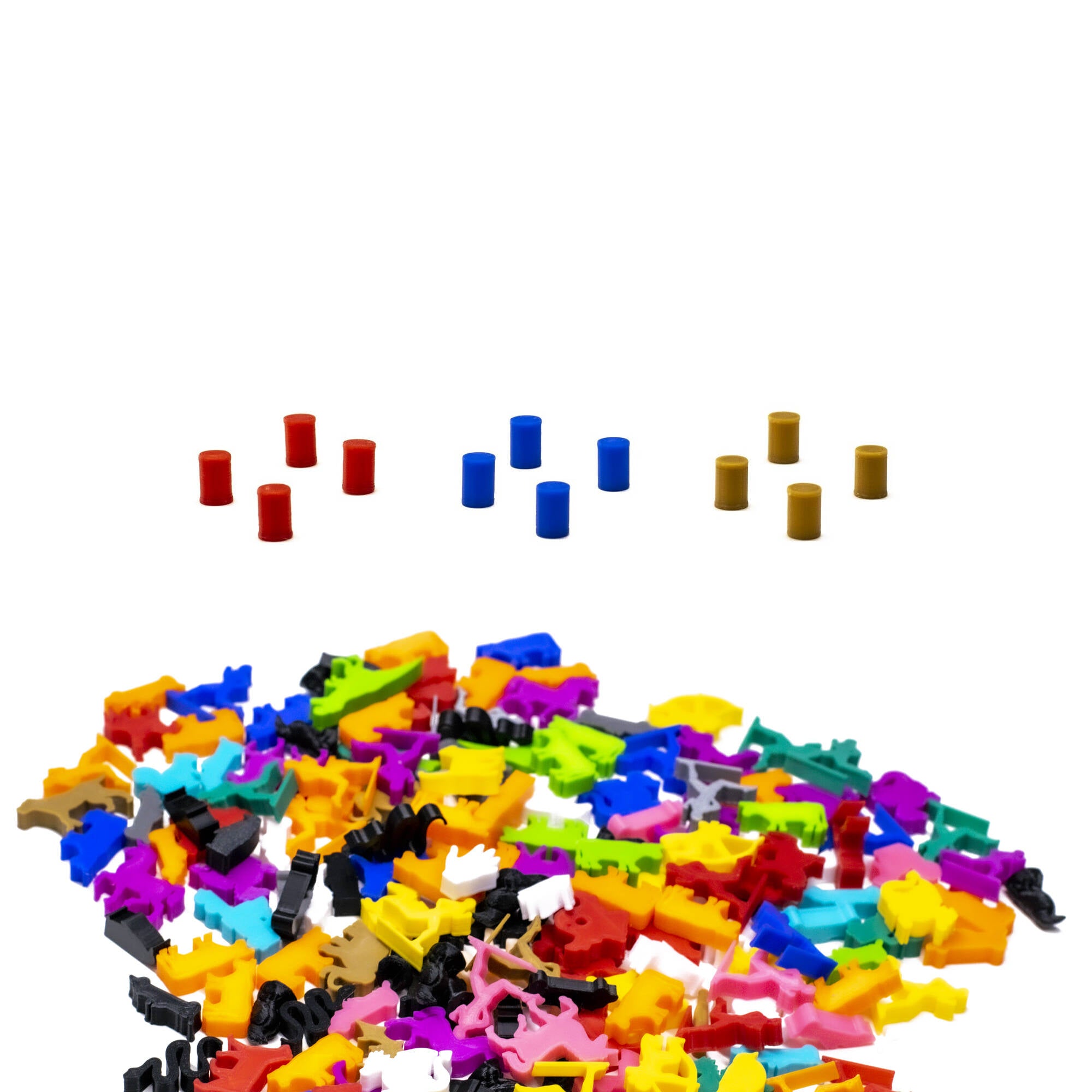 Cylinder 8x12 mm for upgrading board games, tabletop and other DnD games