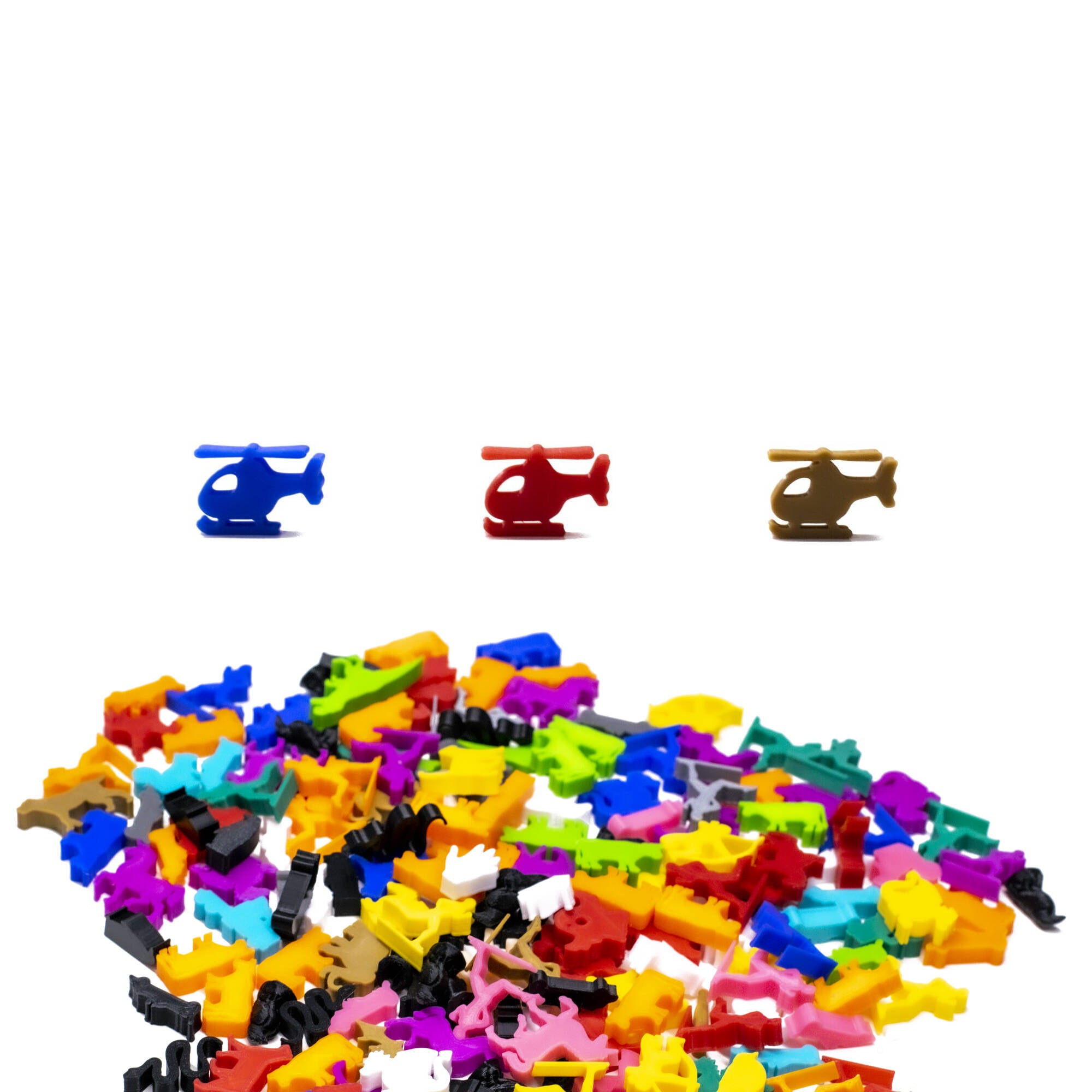 Helicopter Meeple for upgrading board games, tabletop and other DnD games