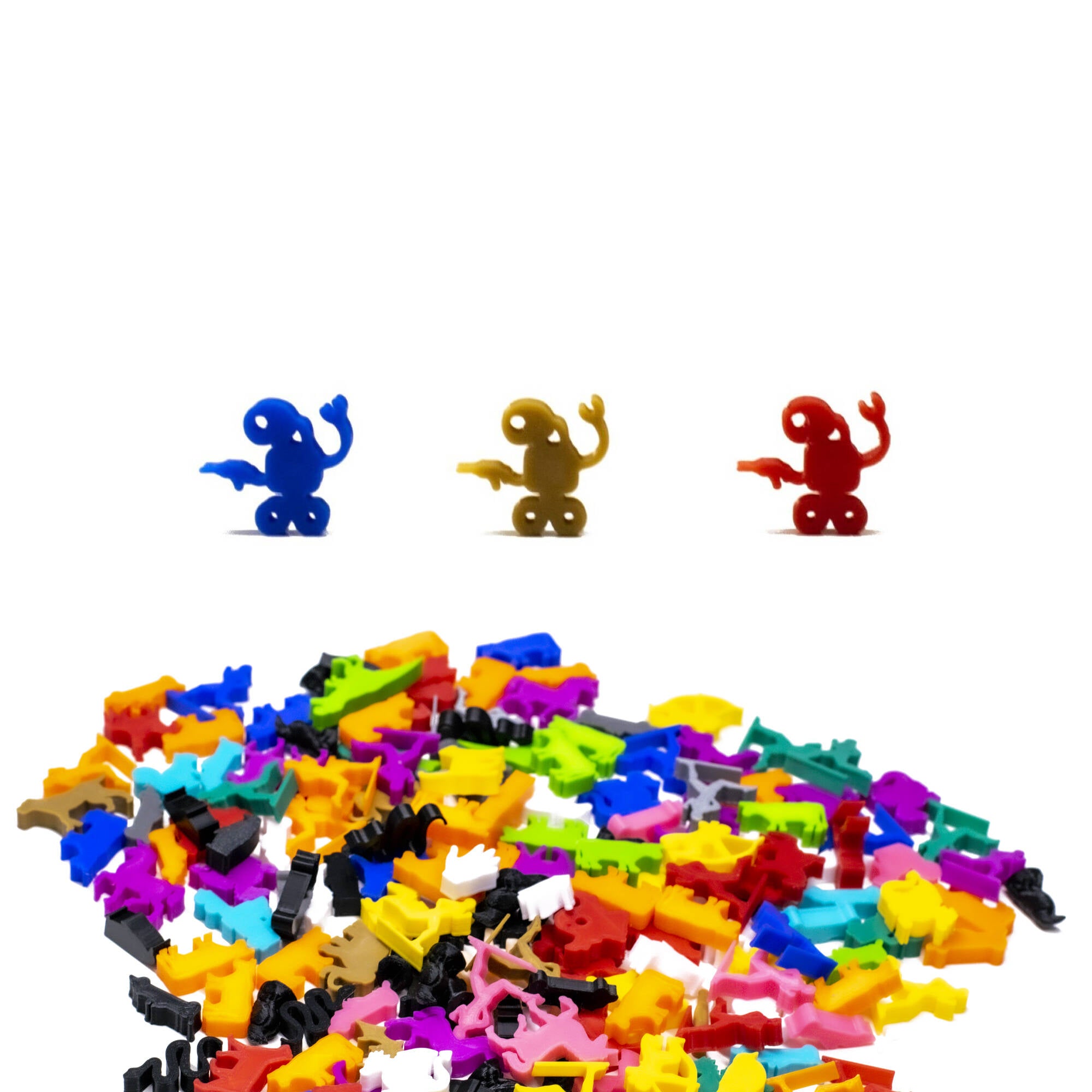 Nano Service Robot Meeple for upgrading board games, tabletop and other DnD games