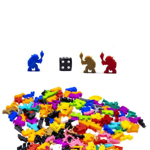 Goblin Meeple with Torch for upgrading board games, tabletop and other DnD games