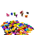 Mythical Creatures Meeple Figure Set 8pcs | Mixed Colors for upgrading board games, tabletop and other DnD games