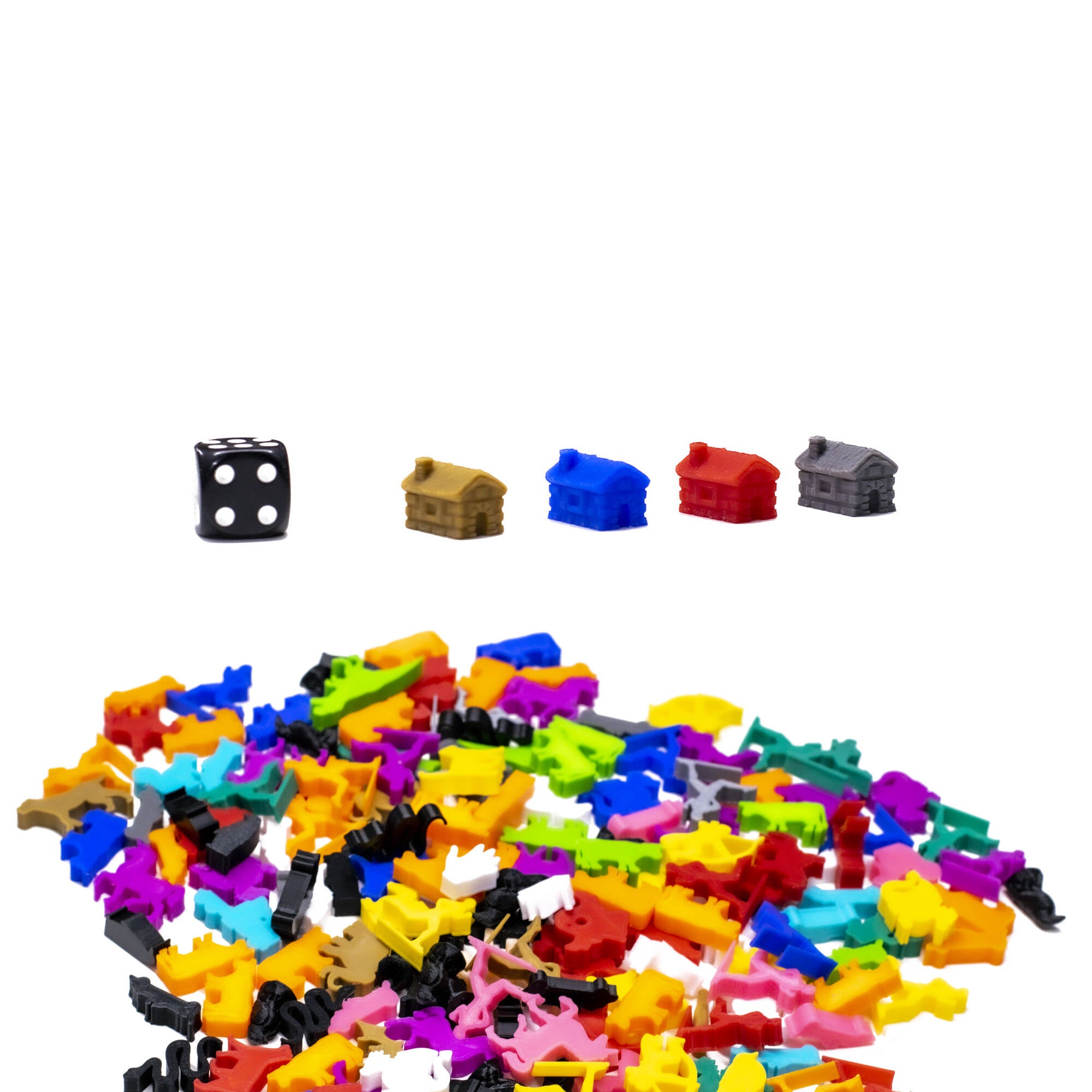 House Miniatures for upgrading board games, tabletop and other DnD games