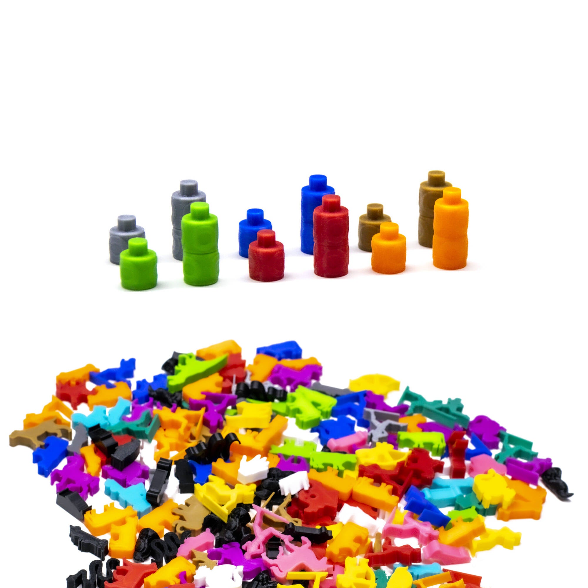 Stackable Markers for upgrading board games, tabletop and other DnD games