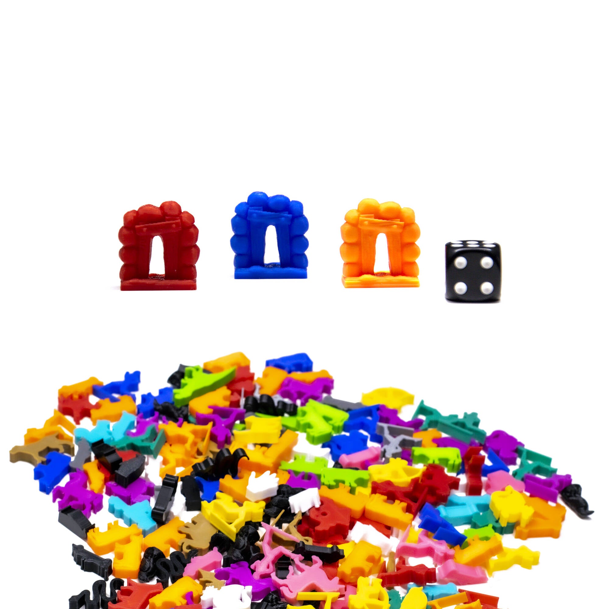 Mine Entrance Miniatures for upgrading board games, tabletop and other DnD games