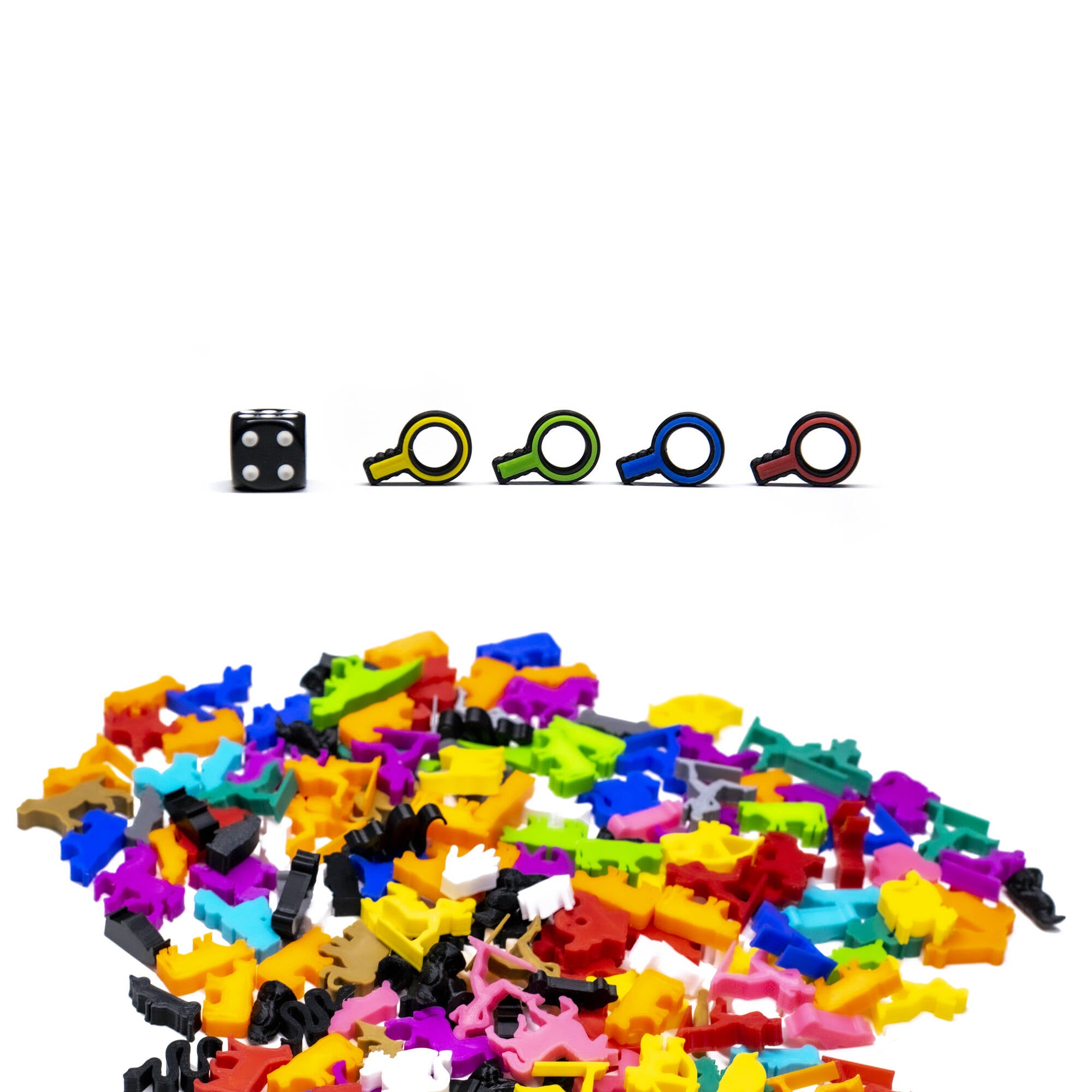 Magnifying Glass Miniatures for upgrading board games, tabletop and other DnD games