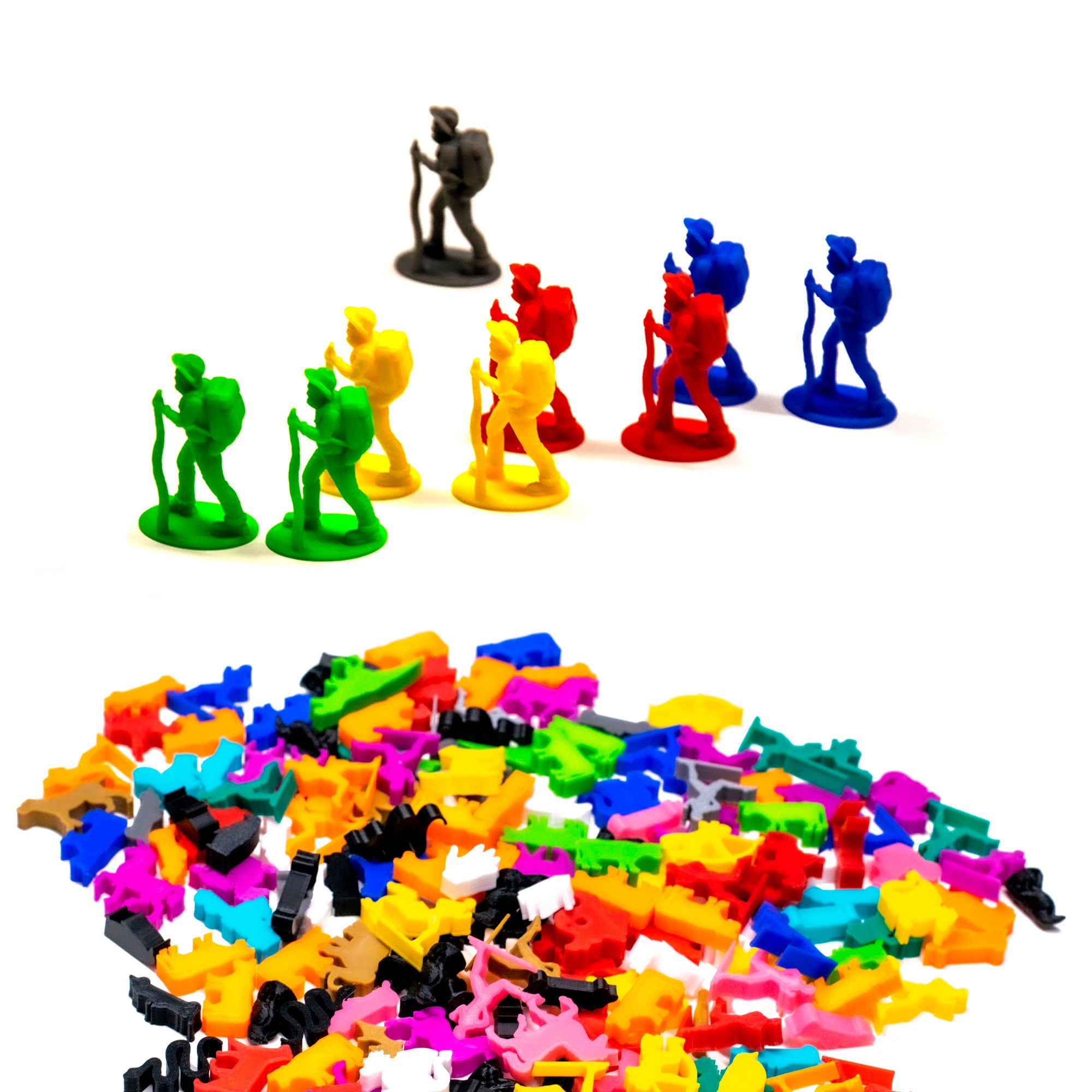 Explorer, Adventurer Figures for upgrading board games, tabletop and other DnD games