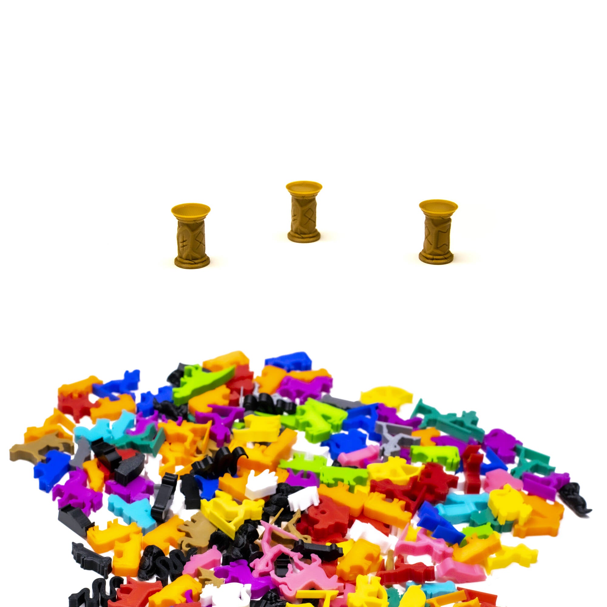 Pillar Column Miniatures for upgrading board games, tabletop and other DnD games