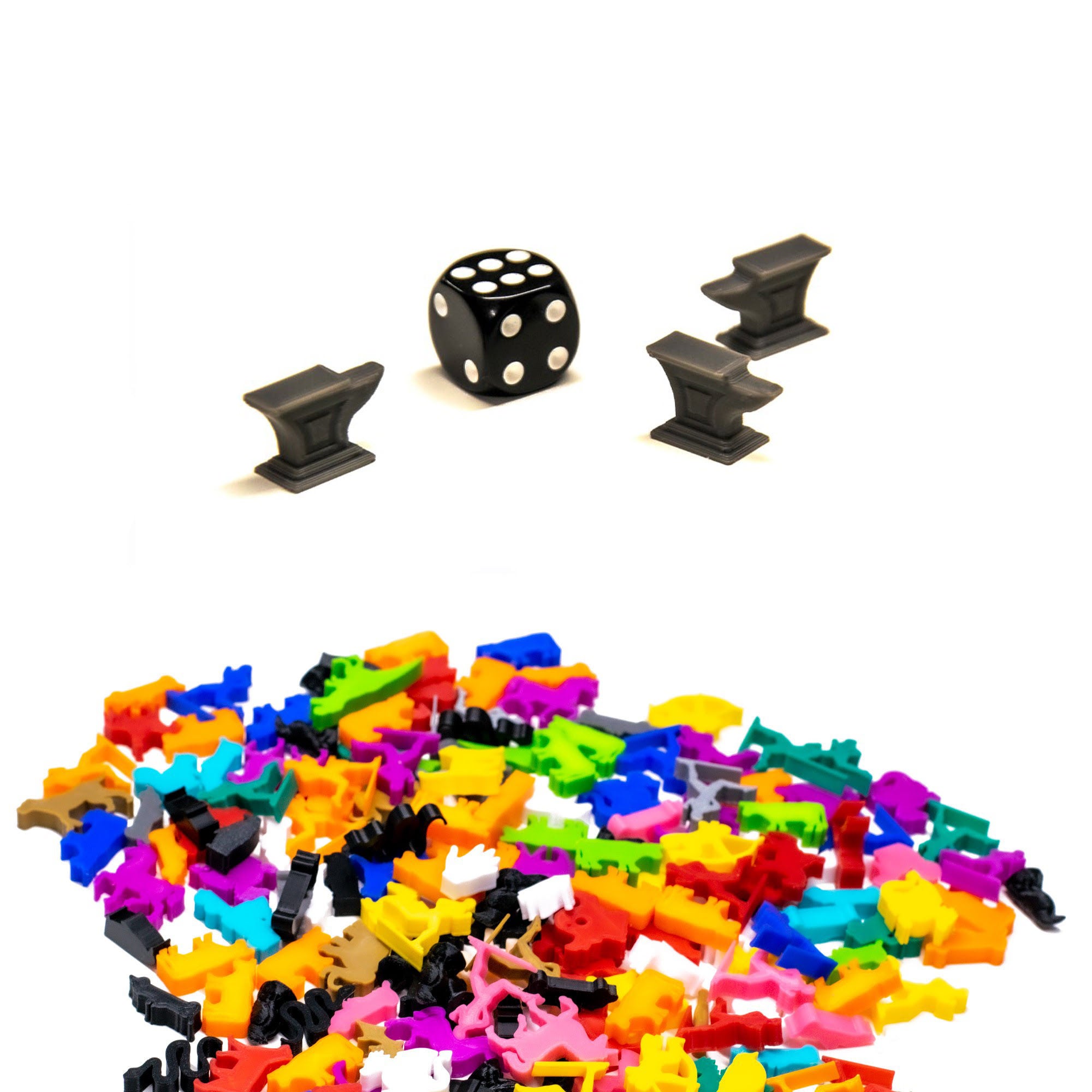 Anvil Miniature Tokens for upgrading board games, tabletop and other DnD games