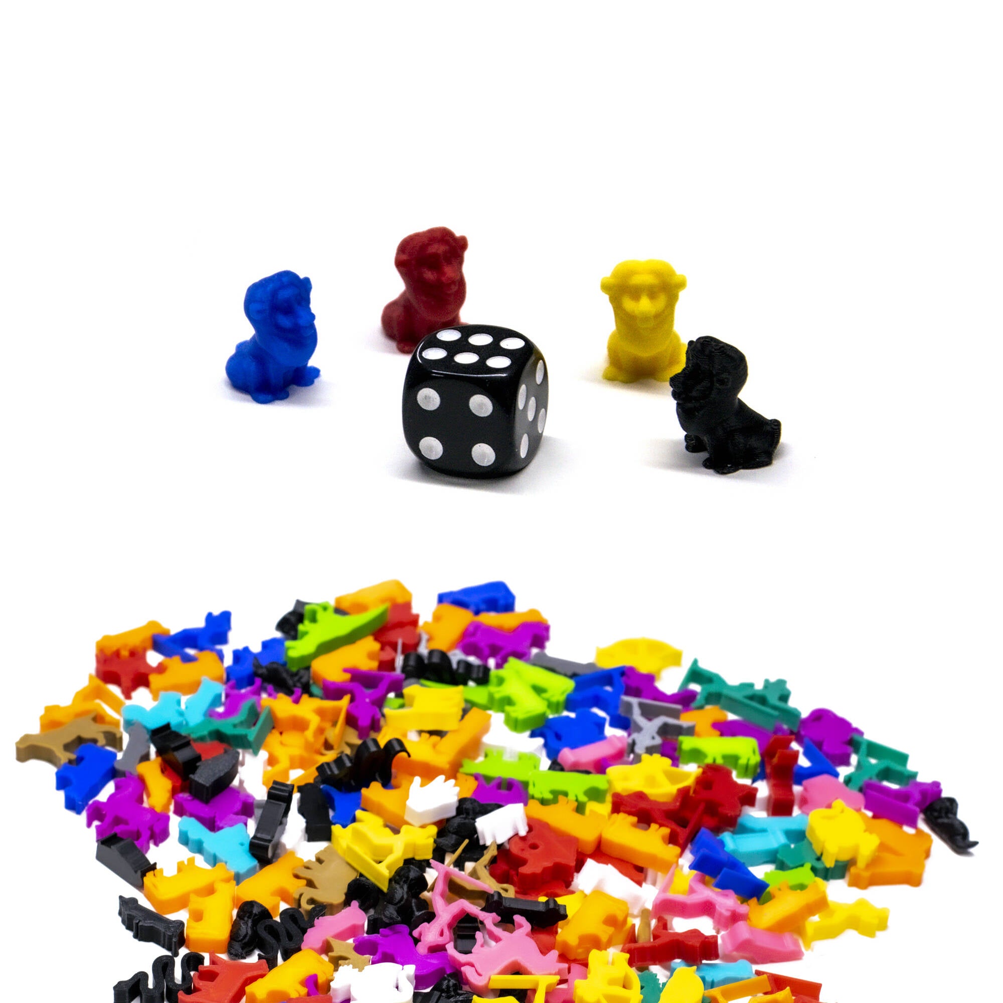 Lion Figures for upgrading board games, tabletop and other DnD games