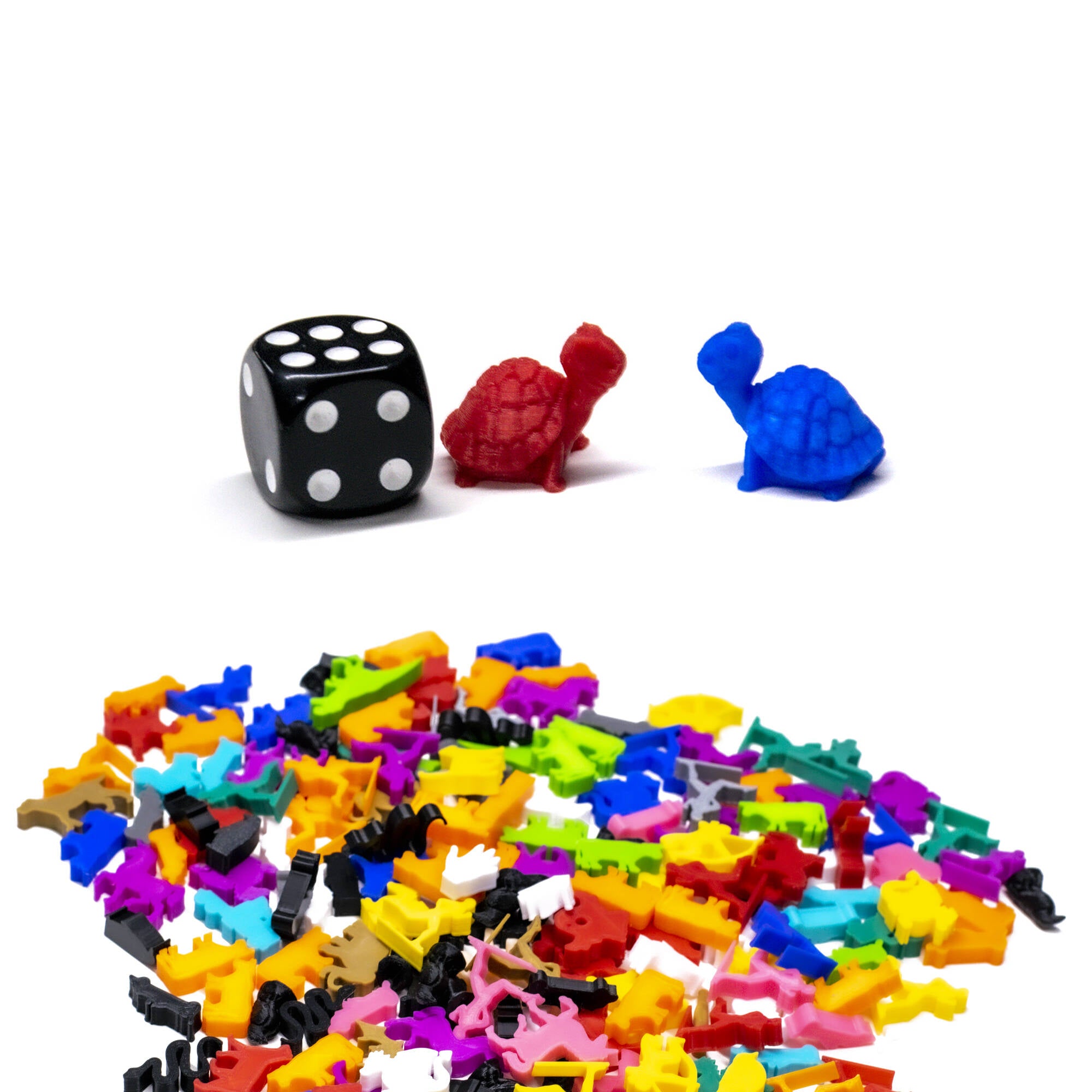 Turtle Figures for upgrading board games, tabletop and other DnD games