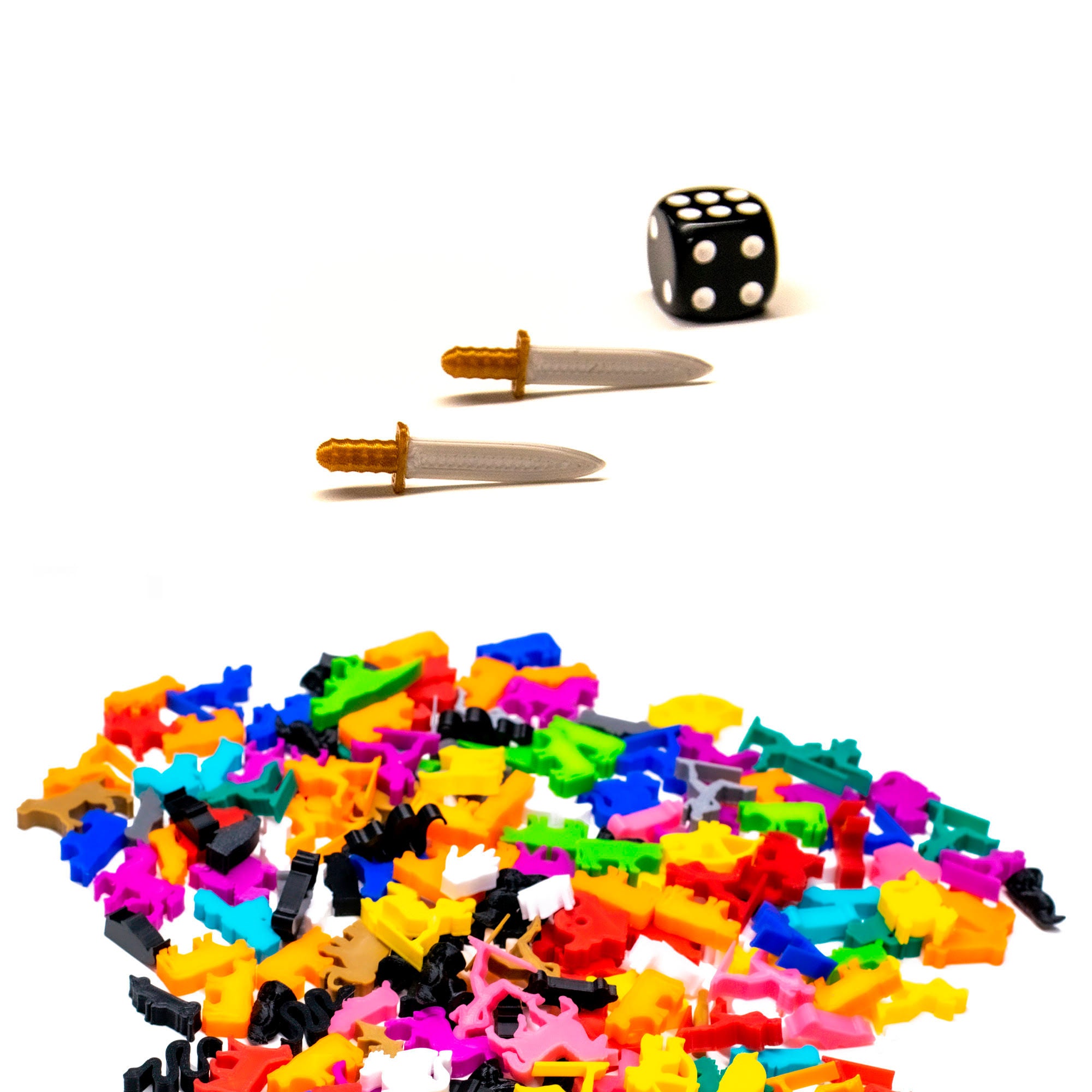 Sword Miniature Token for upgrading board games, tabletop and other DnD games