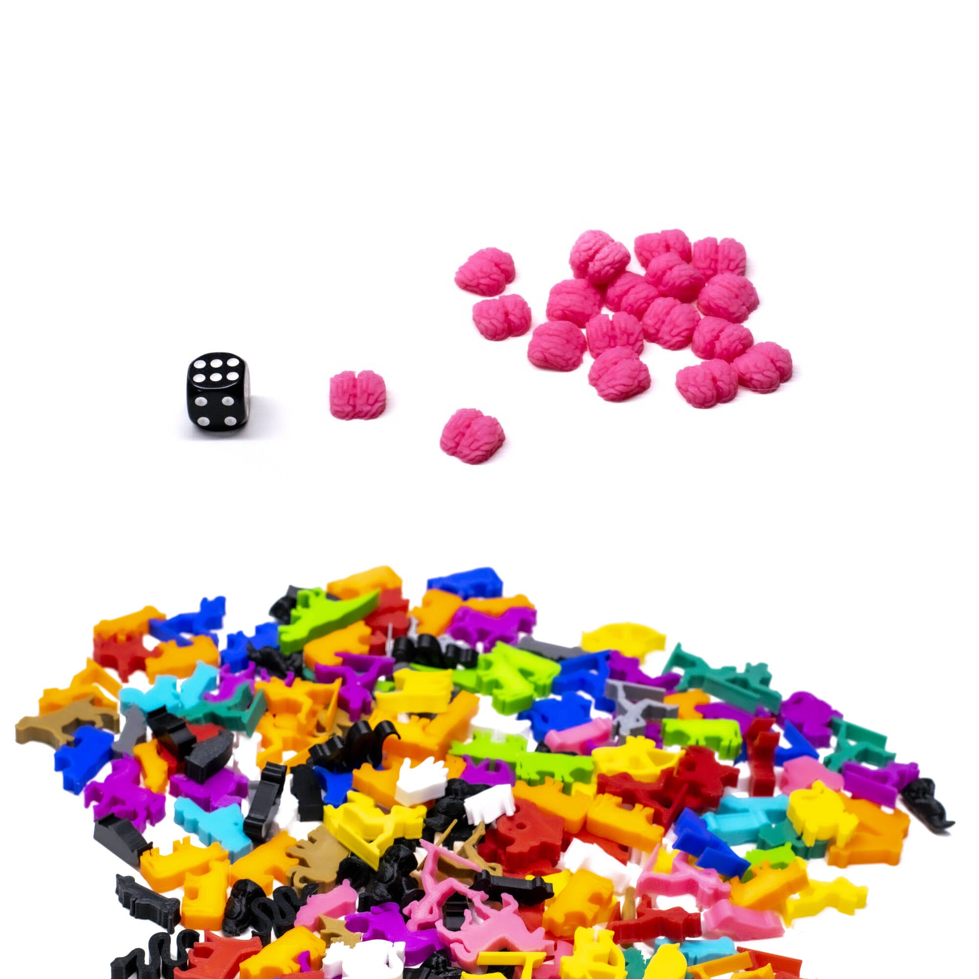 Zombie Brain Token for upgrading board games, tabletop and other DnD games