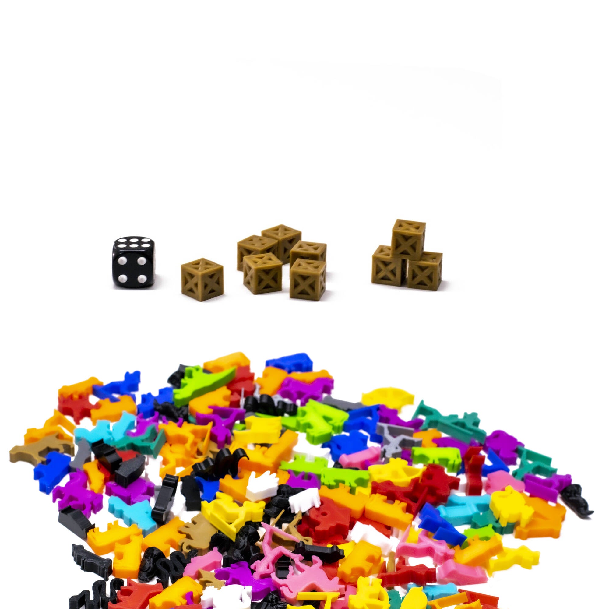 Crate Resource Tokens for upgrading board games, tabletop and other DnD games