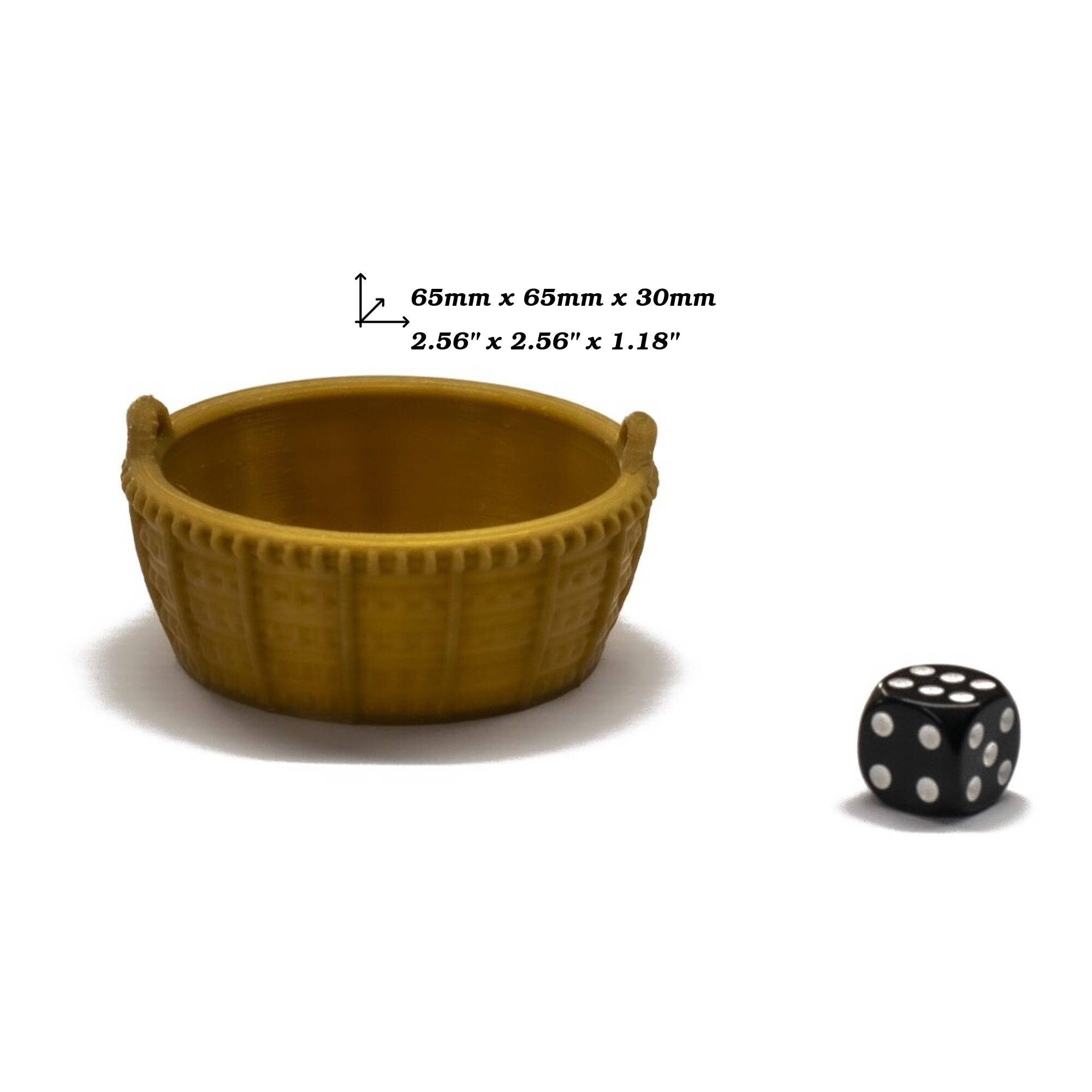 Basket Resource Holder - Size M for upgrading board games, tabletop and other DnD games