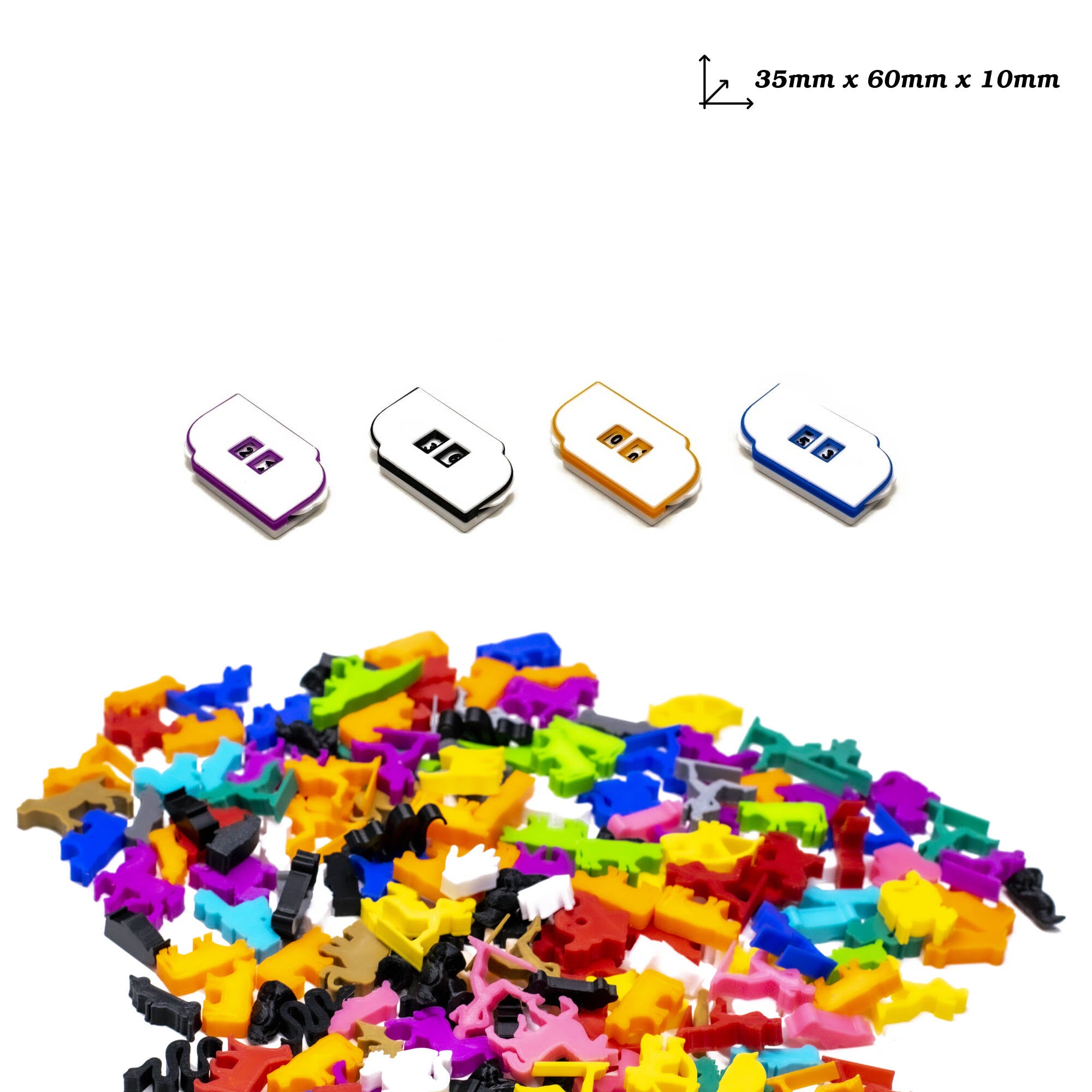 Life Score Counter, Tracker Pack for upgrading board games, tabletop and other DnD games