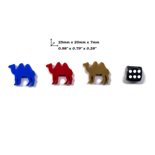 Camel Meeple Figures for upgrading board games, tabletop and other DnD games