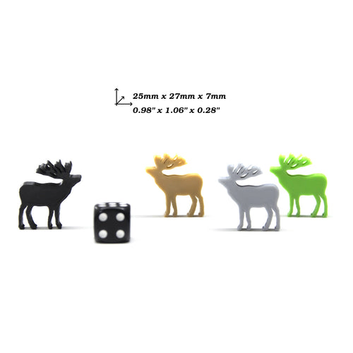 Deer Meeple for upgrading board games, tabletop and other DnD games