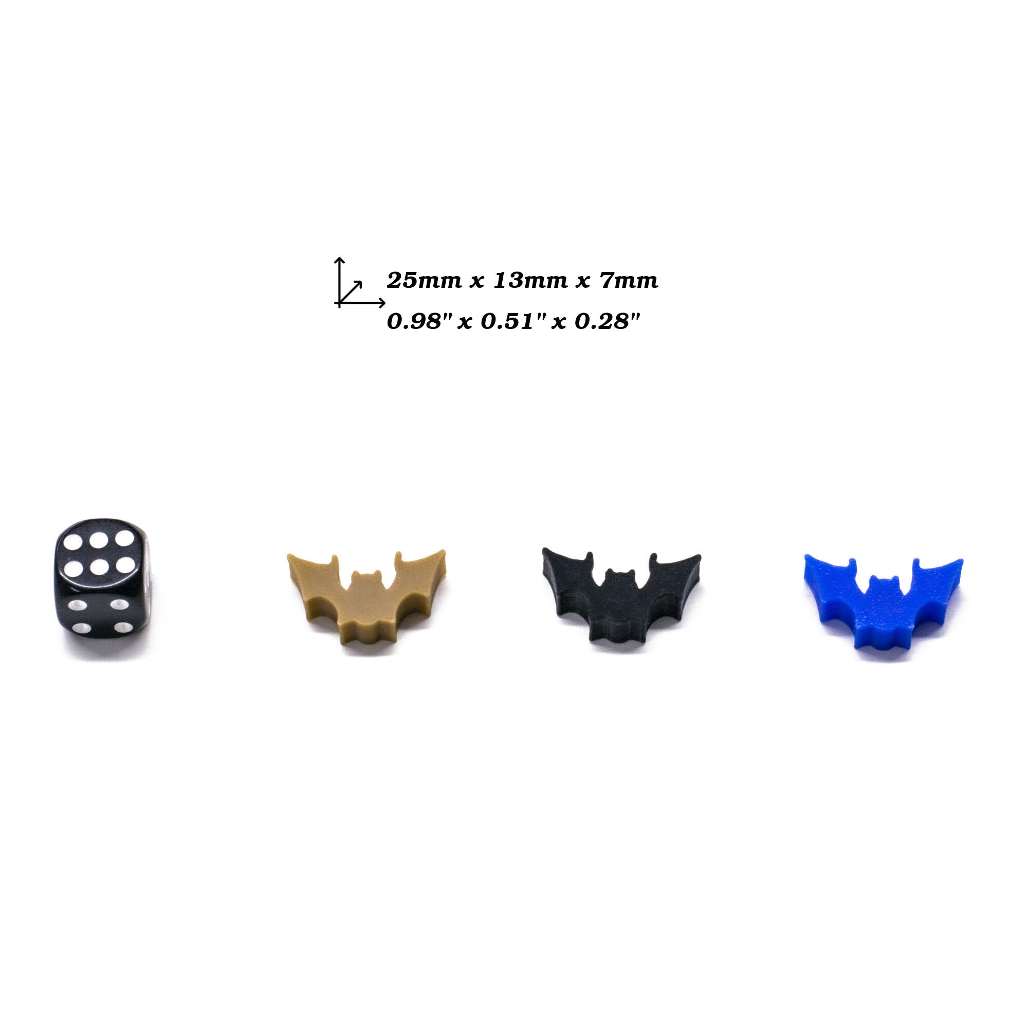 Bat Meeple for upgrading board games, tabletop and other DnD games