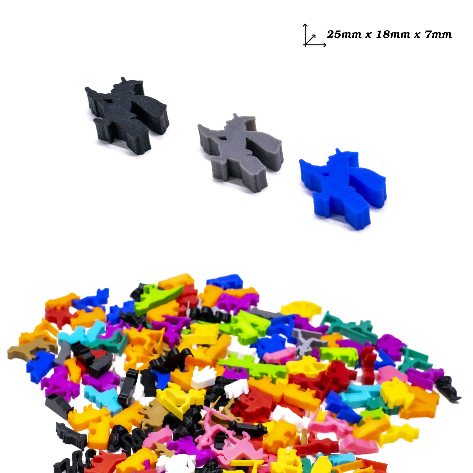 Witch Meeple for upgrading board games, tabletop and other DnD games