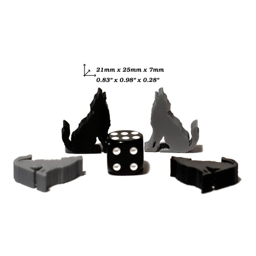 Wolf Meeple for upgrading board games, tabletop and other DnD games