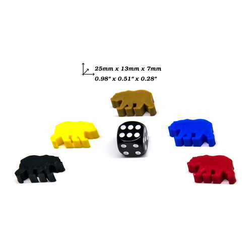 Bear Meeple for upgrading board games, tabletop and other DnD games